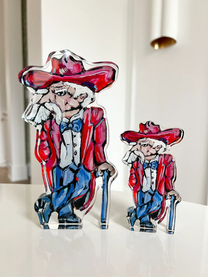 Ole Miss Rebel Mini Shelfie Acrylic