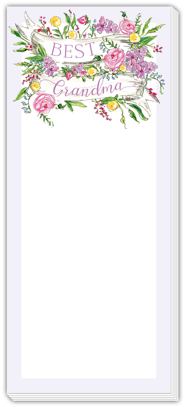 Skinny Notepad -Best Grandma