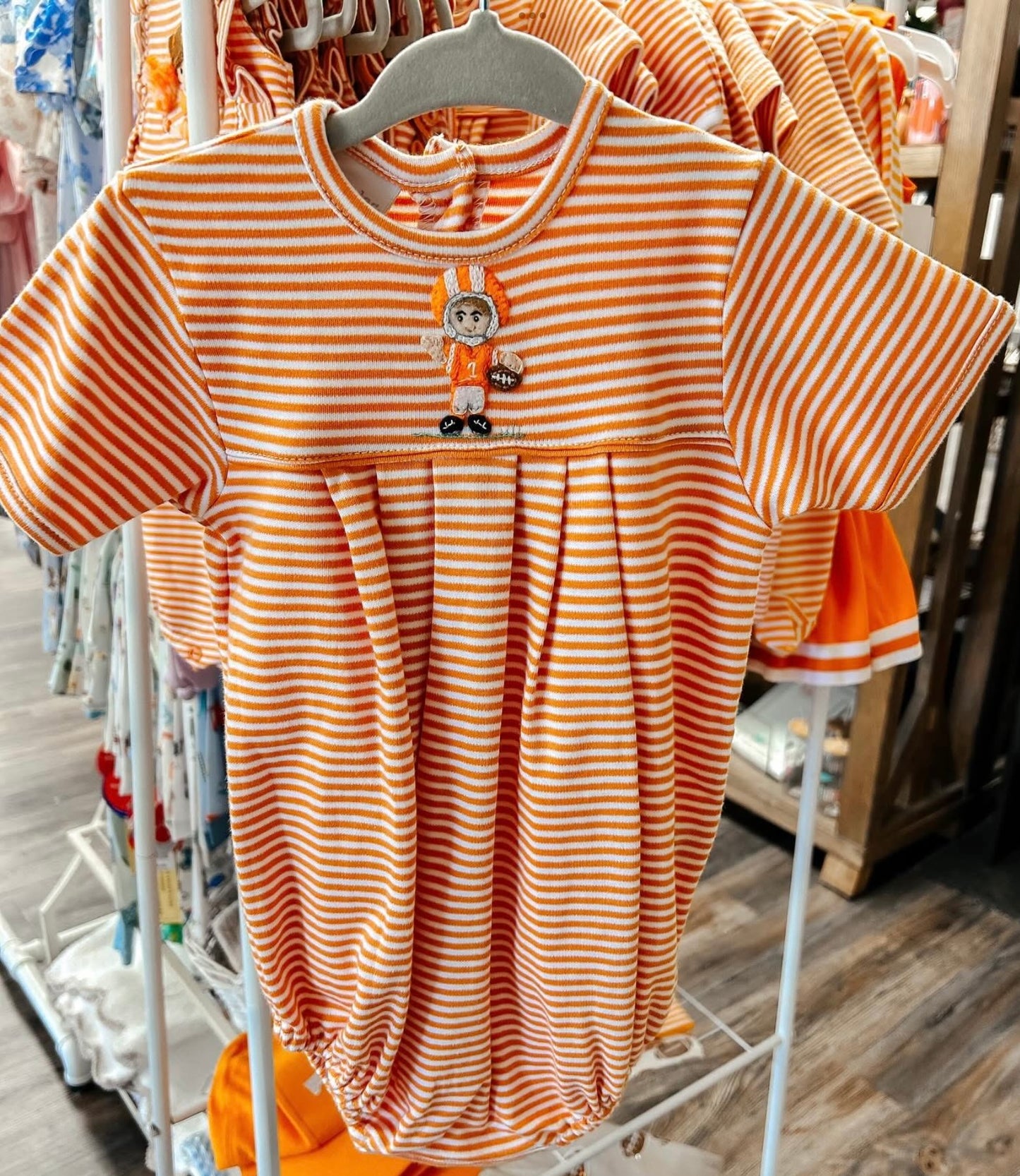 Tennessee Touchdown Club Pleated Romper