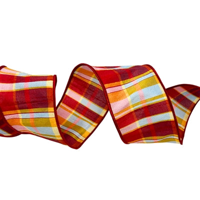 SMOOTH SUMMER PLAID 2.5'' X10YD - MULTI