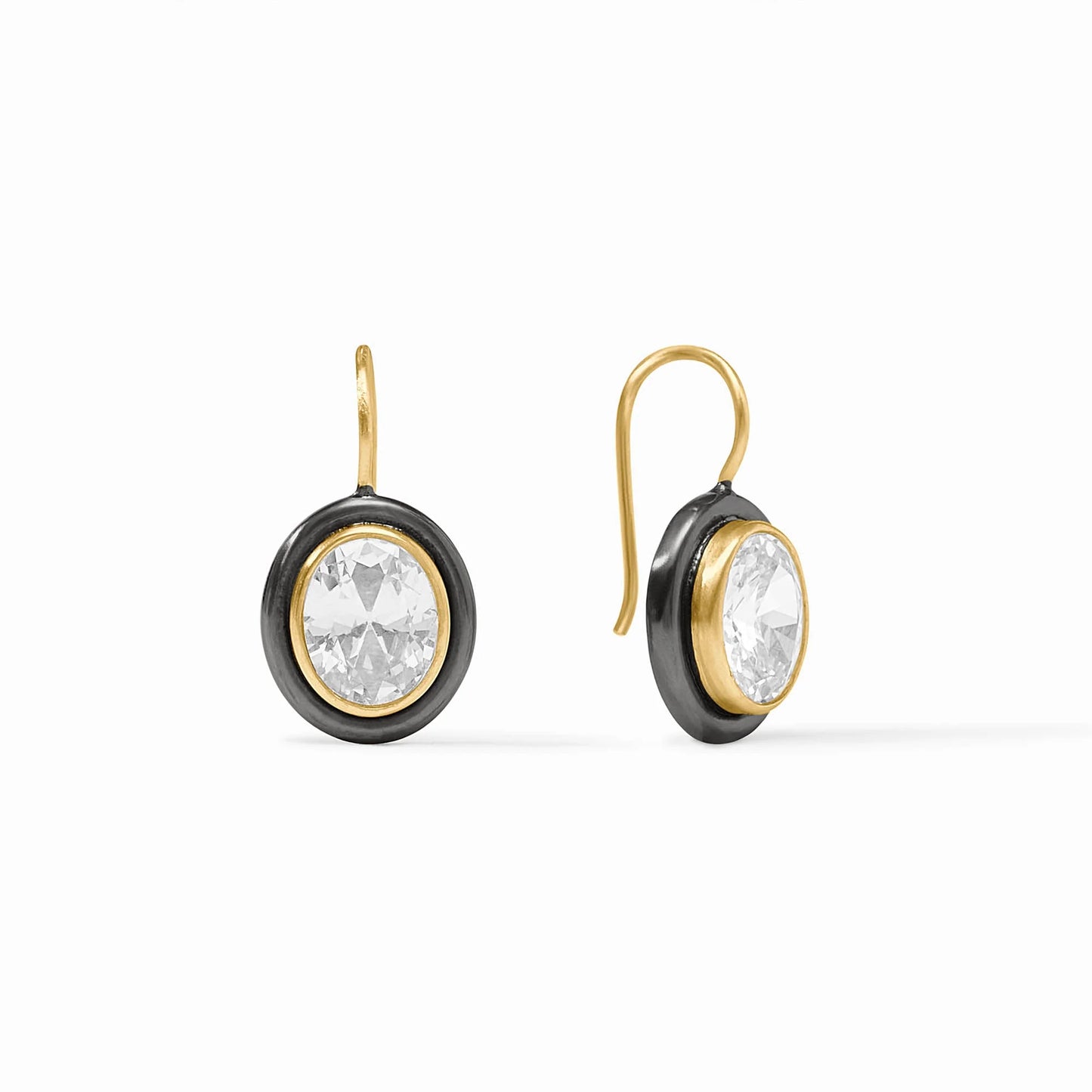 Tribeca Earring - Mixed Metal - CZ