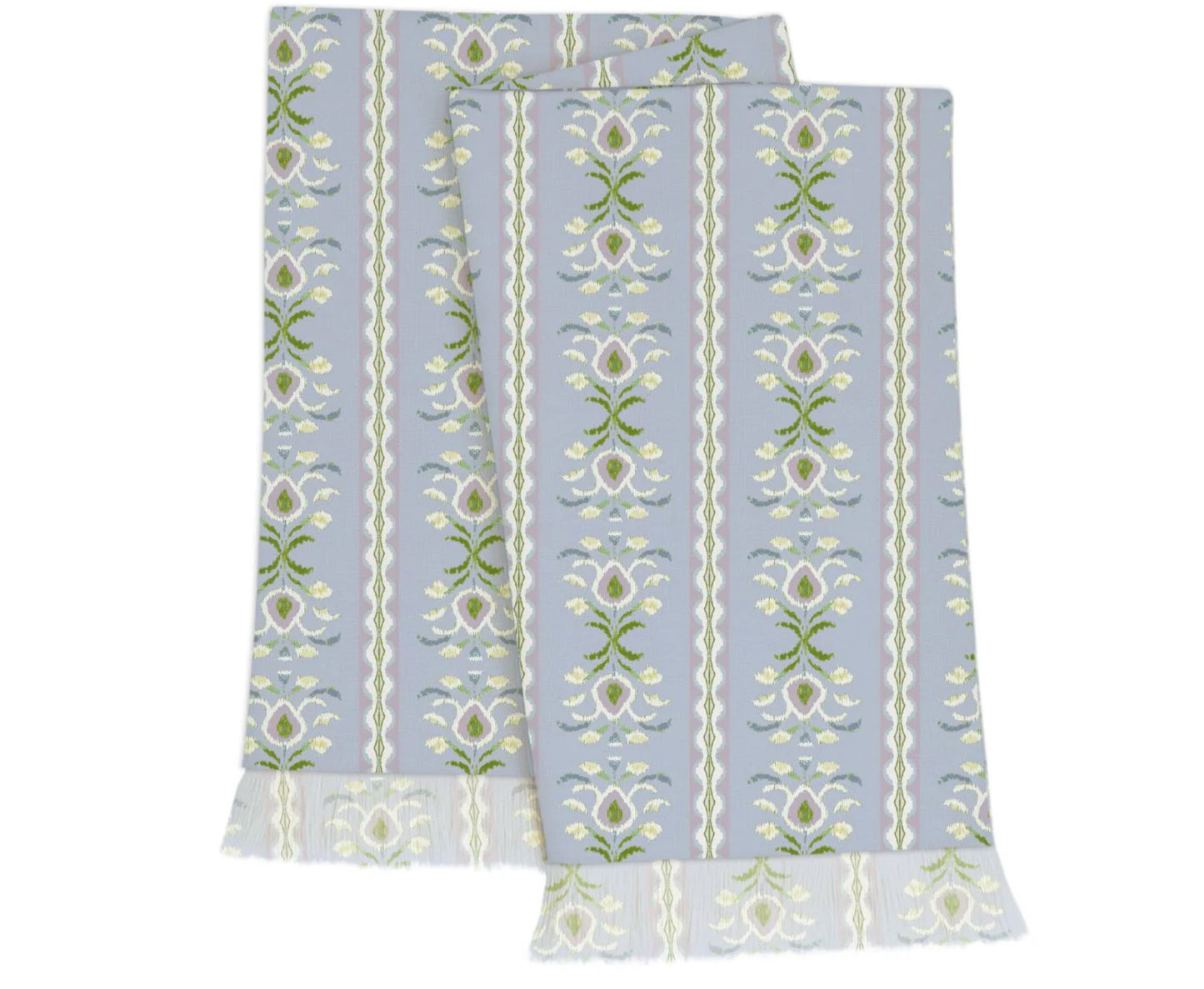 Rosemary Stripe Lavender Throw Blanket