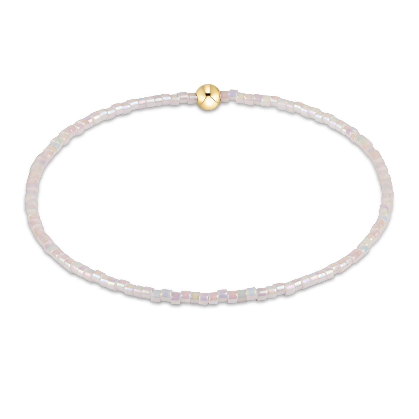 egirl Hope Unwritten Bracelet - Silk White