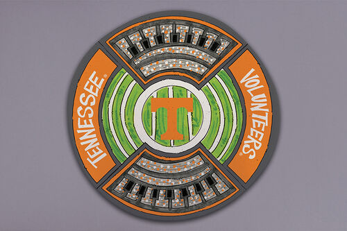 Tennessee Round Stadium Platter