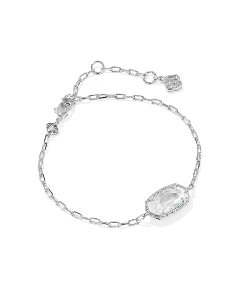 Elaina luxe white RHOD bracelet