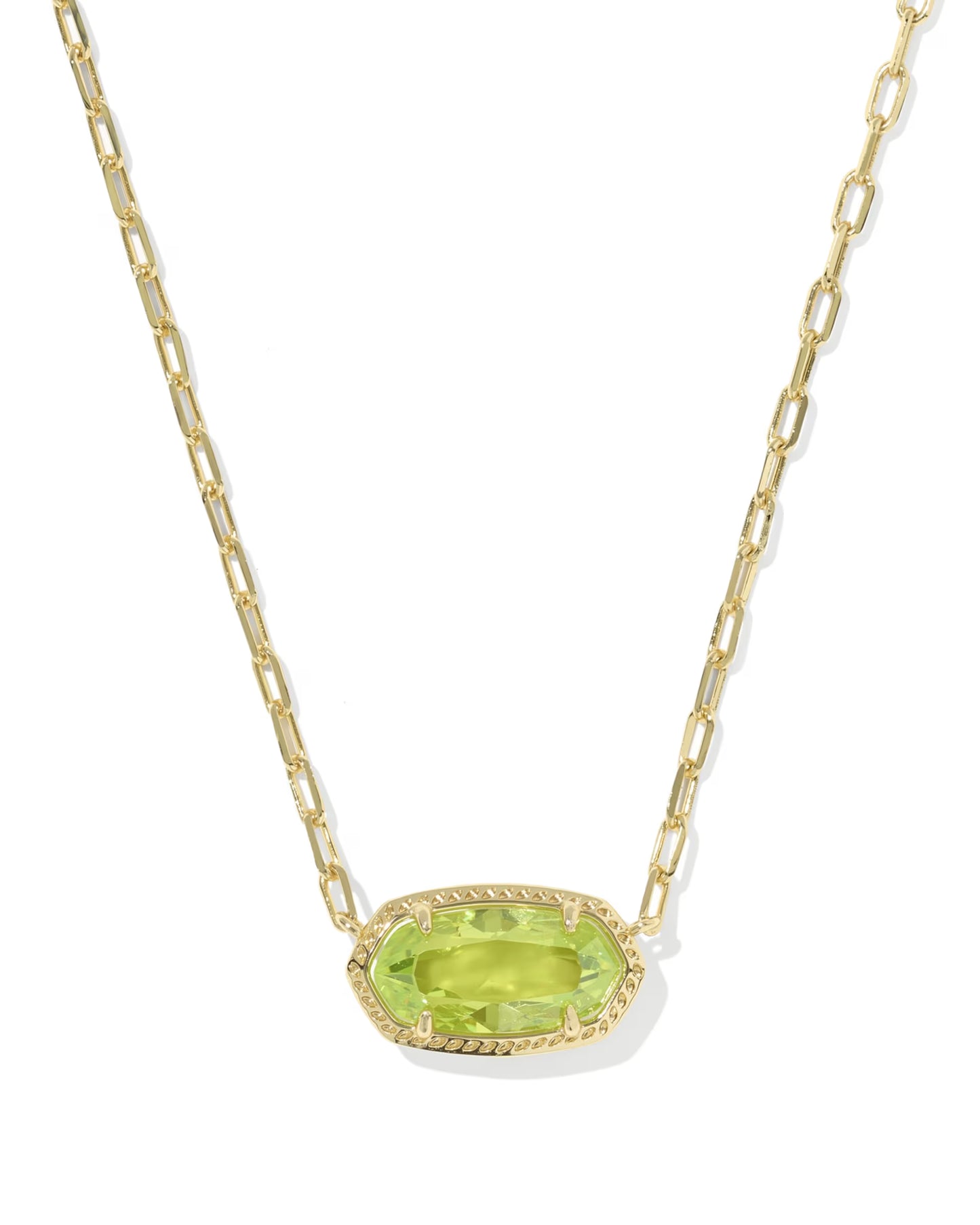 elisa luxe pendant light green