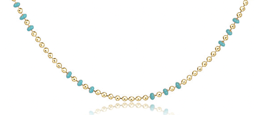 15" Choker Hope Joy - Turquoise