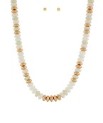 Cali White Necklace
