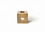 Happy Everything wood tissue box