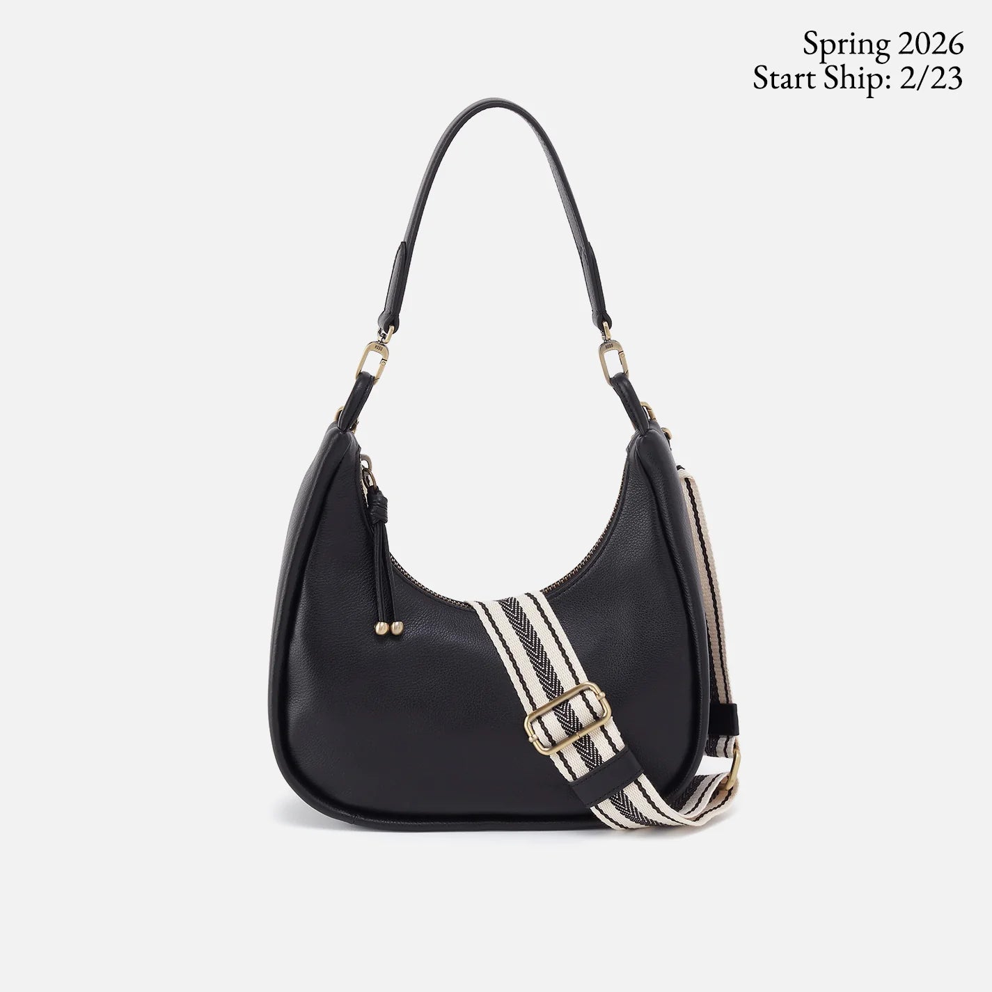 Cass Small Shoulder - Black