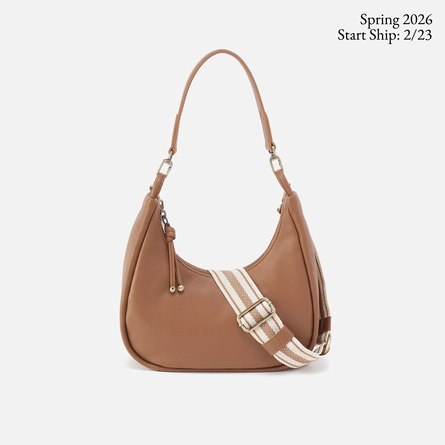 Cass Small Shoulder - Brown Sugar
