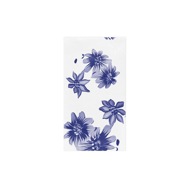 Blue and White Floral Guest Towels