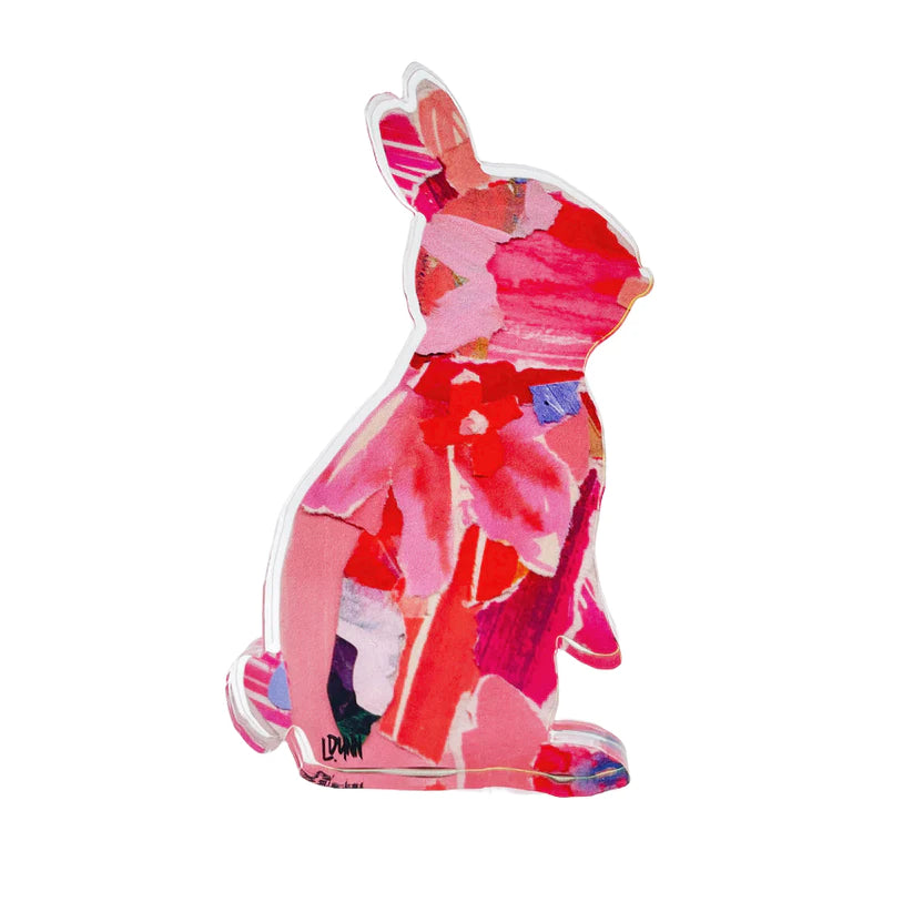 Pink Acrylic Bunny