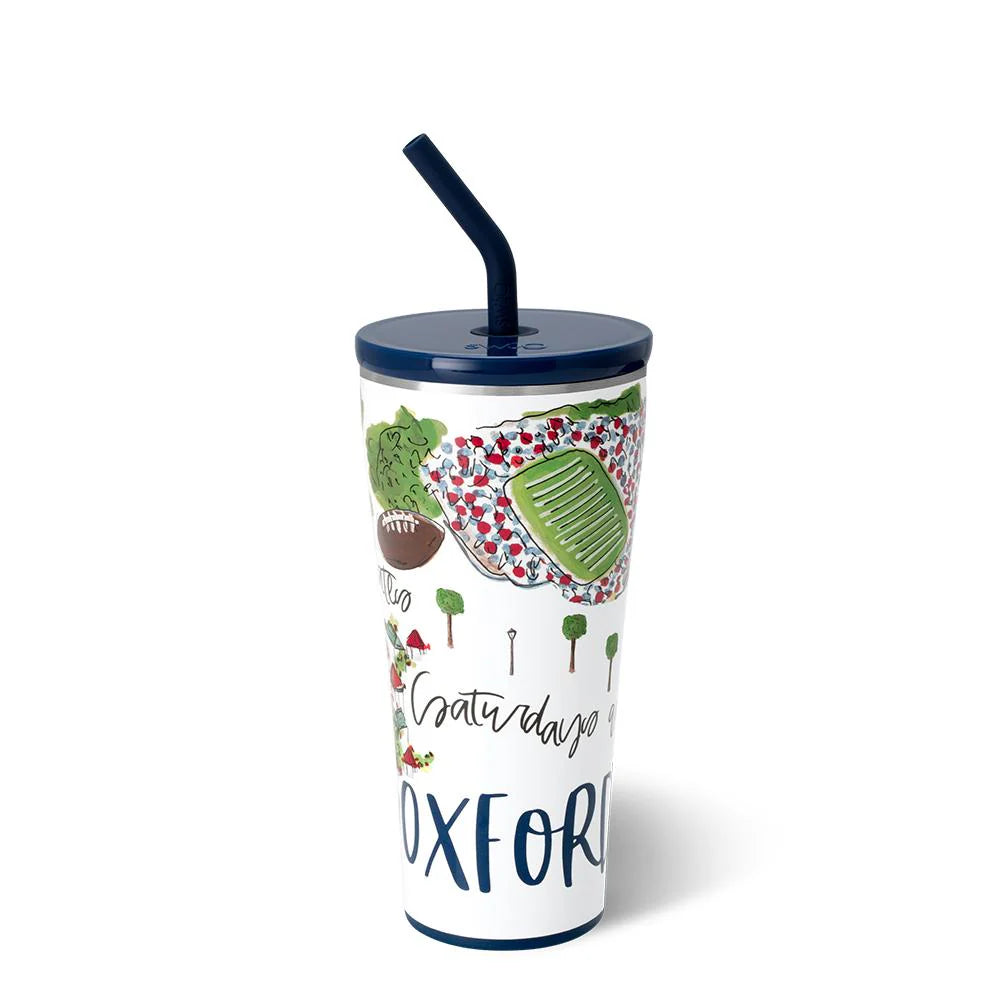 Swig Saturdays in Oxford Straw Tumbler 32oz