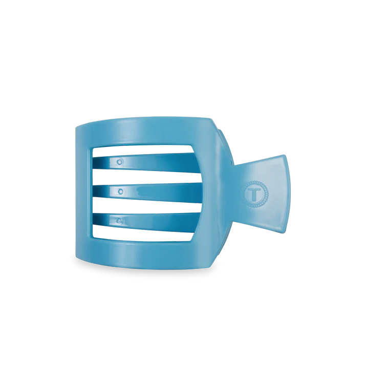 Square Flat Hair Clip - Summer Sky