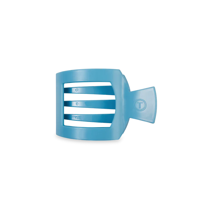 Square Flat Hair Clip - Summer Sky