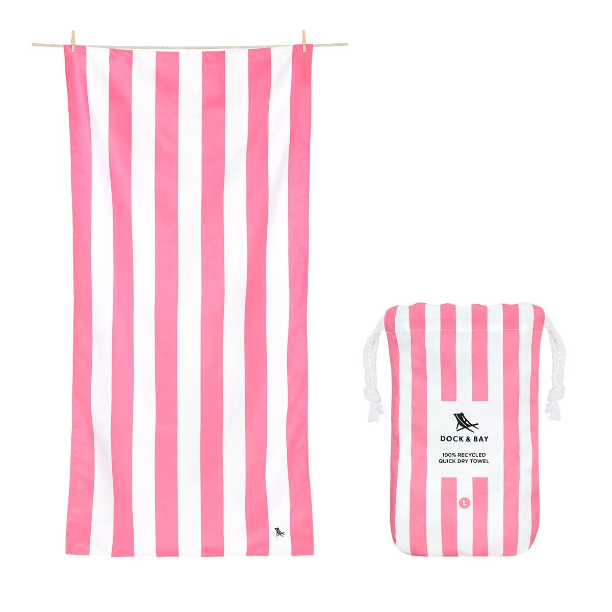 Phi Phi Pink Large Towel