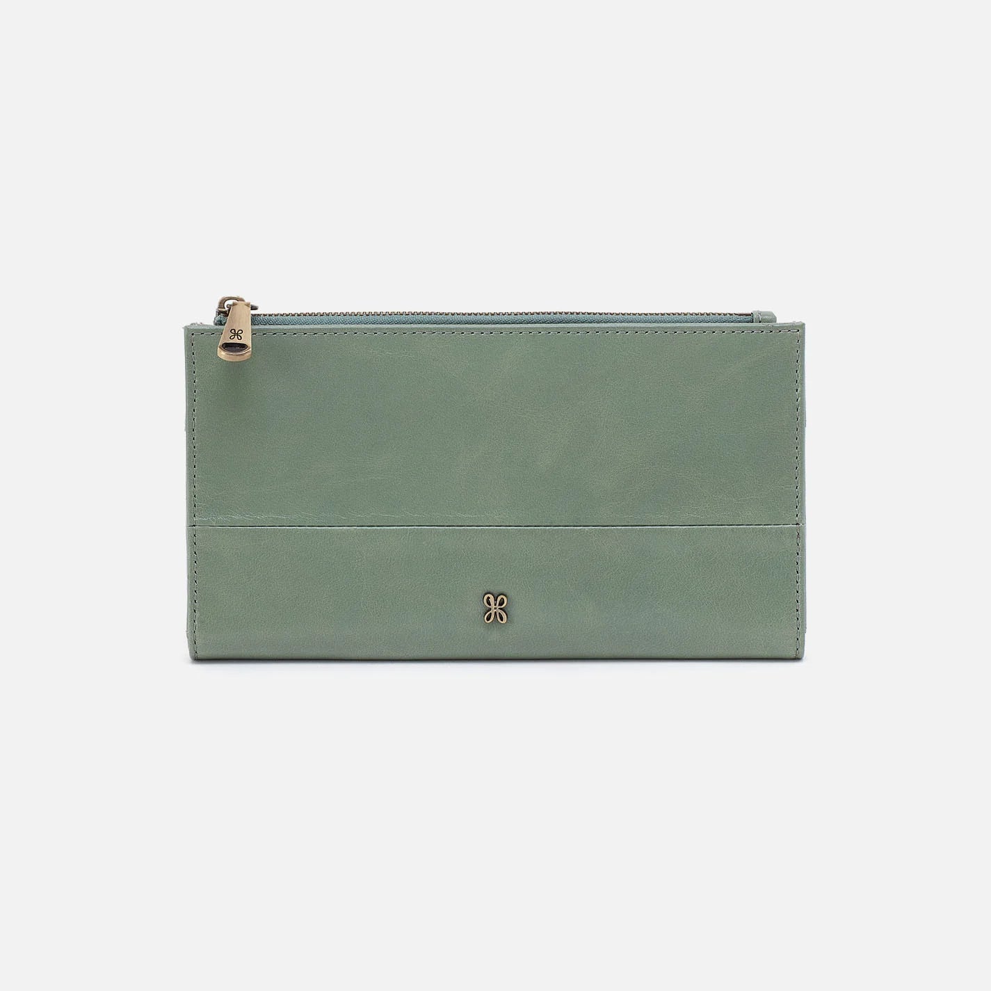 Jill large bifold wallet - jade