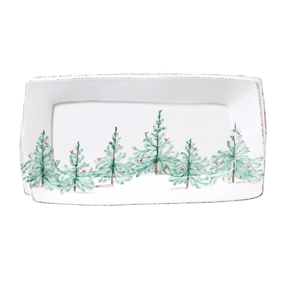 Lastra Holiday Melamine - Rectangular Platter