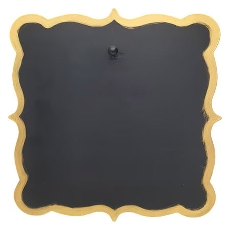 Black & Gold Scallop Display Board