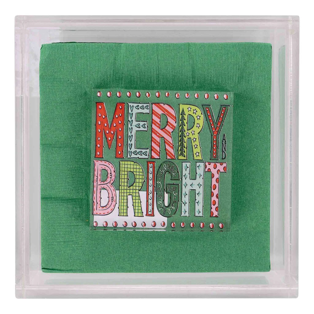 Merry & Bright Napkin Weight/Stand