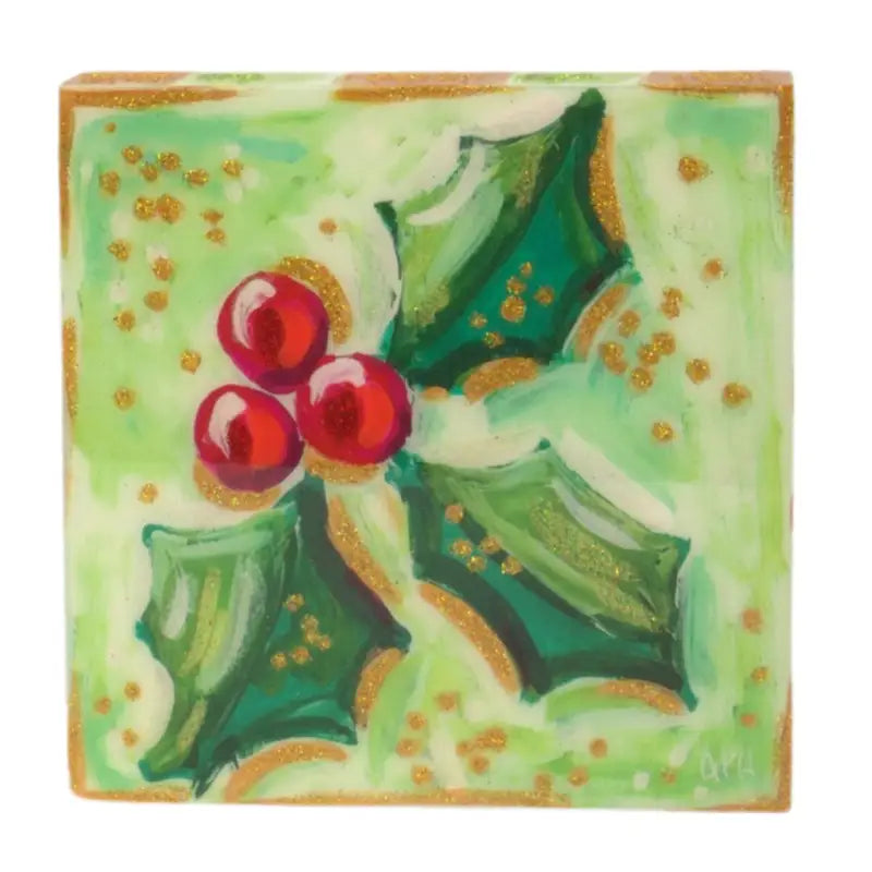 Hamilton Resin Holly Bough