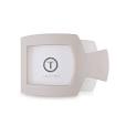 Square Flat Hair Clip - Toasted