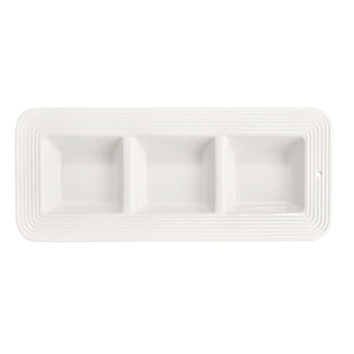 Garnish Dish Stripes - G9