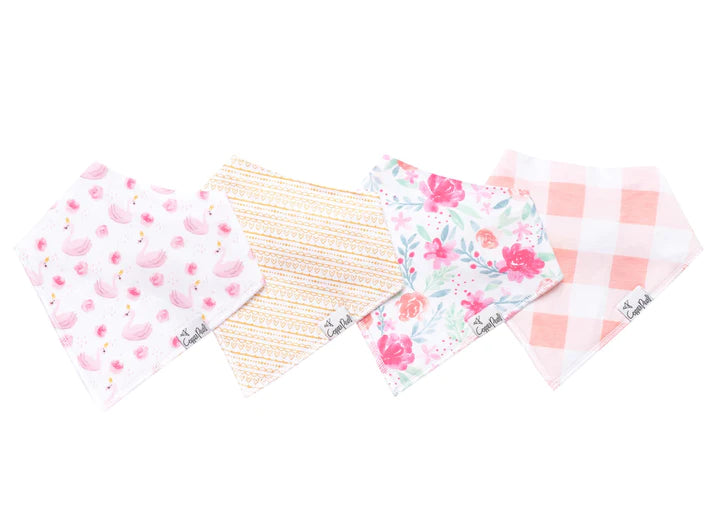 June - 4 Pack Bandana Bib