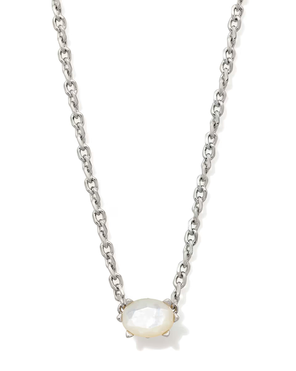 Cailin Pendant RHOD Ivory MOP