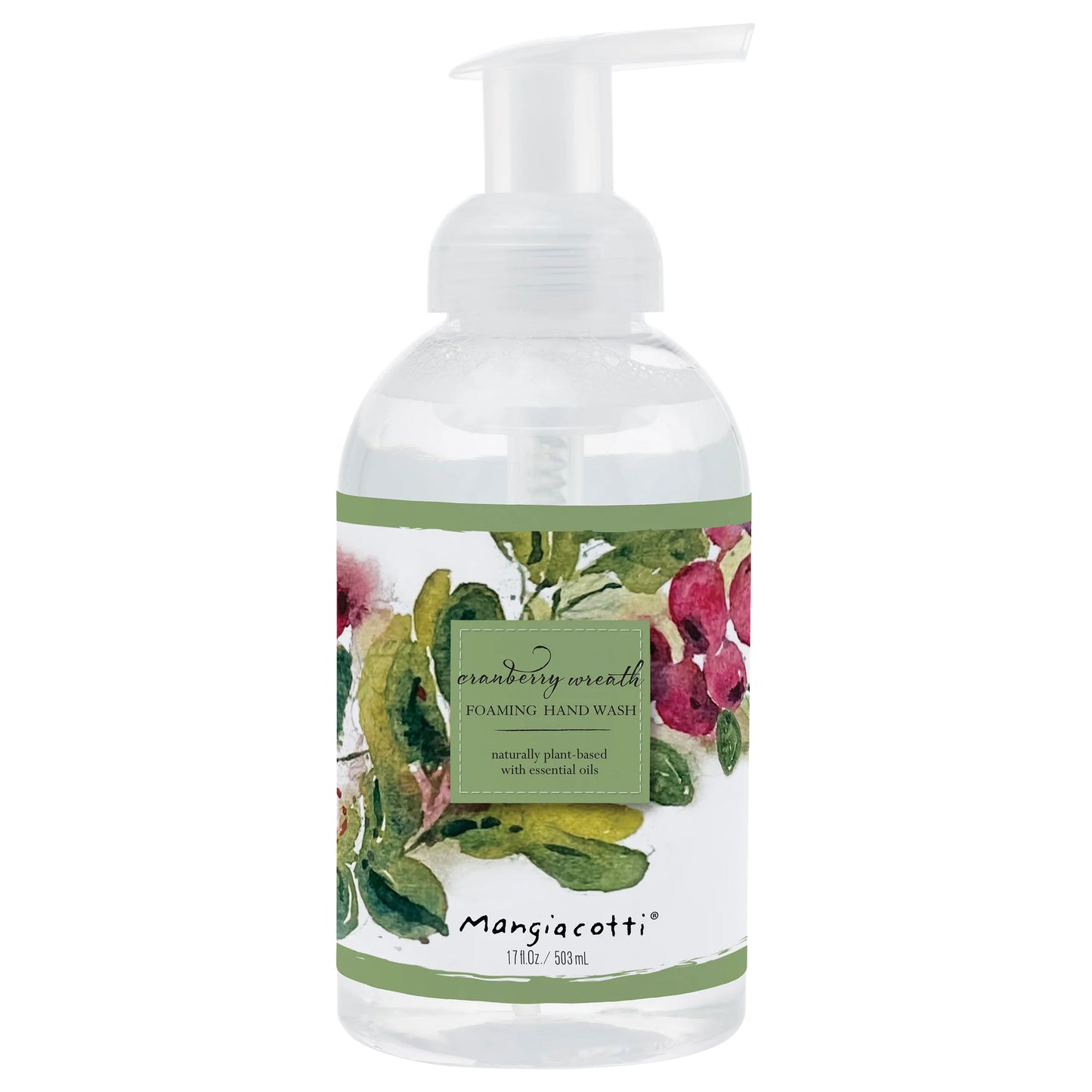 Cranberry wreath foaming hand soap