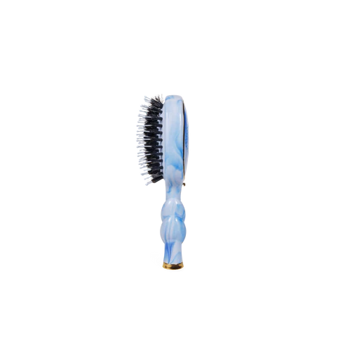 Mini Boar Bristle Hair Brush - Tide & True Blue