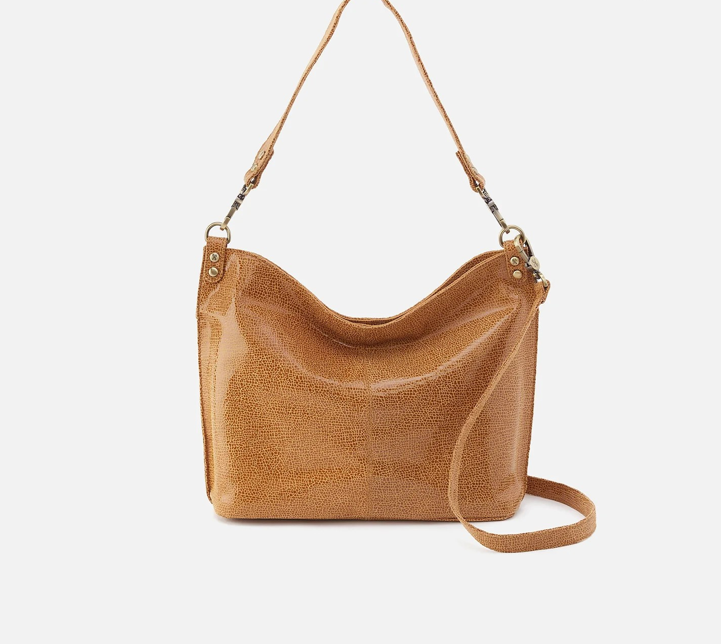 Pier Shoulder Bag - Cedar Crackle Print