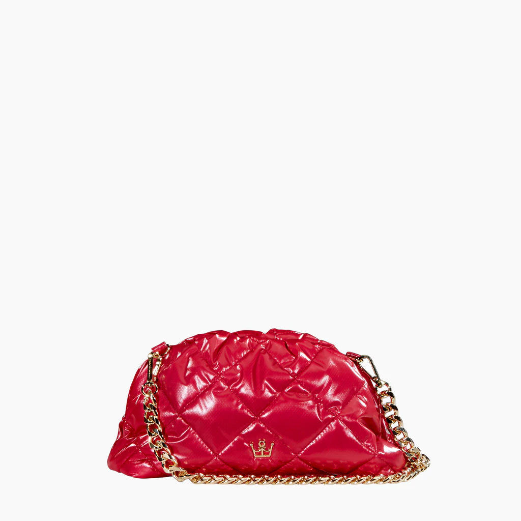 Maxed Out Pouchette - Red Metallic