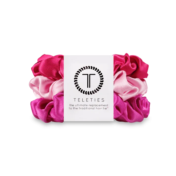 Rose All Day Silk Scrunchies