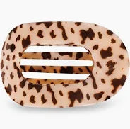 Flat Hair Clip Blonde Tortoise