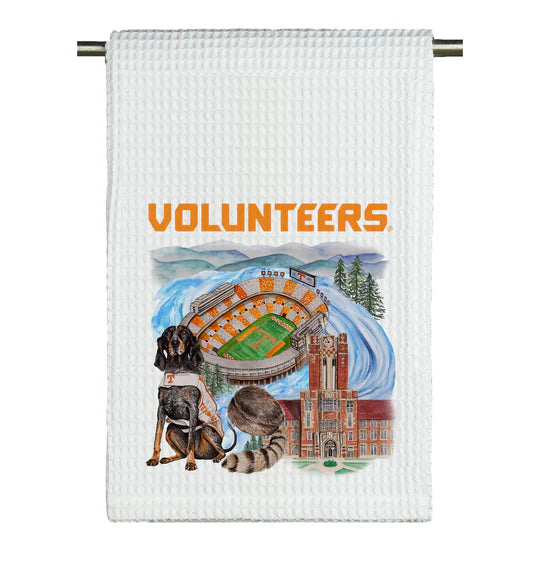 University of Tennessee Watercolor Tea Towel
