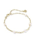 Ashton Chain Bracelet Gold Freshwater Cultured Pearl