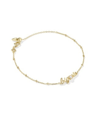 BIG SIS DELICATE CHAIN BRACELET Gold Freshwater Cultured Pearl