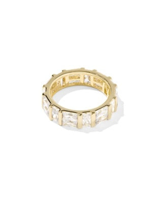 Jamie Band Ring Gold