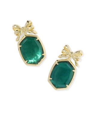 Daphne Bow Drop Earring