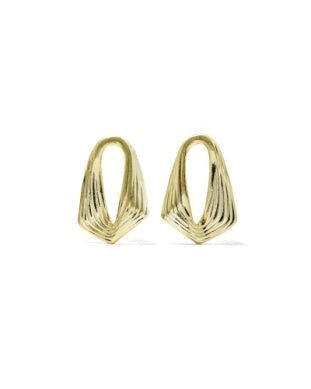 KIRA STUD EARRINGS GOLD
