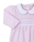 Pink sack w/ Hand Smocked