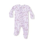 2 Way Zipper Footie - Sweet Dreams Florals