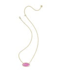 Elisa Statement Pendent - Gold Azalea Illusion