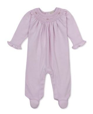 Heirloom Premier footie with hand smock