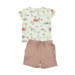 Hay Farmer Crew Neck Tee & Short Set