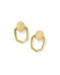 KAIA OPEN FRAME EARRINGS - GOLD