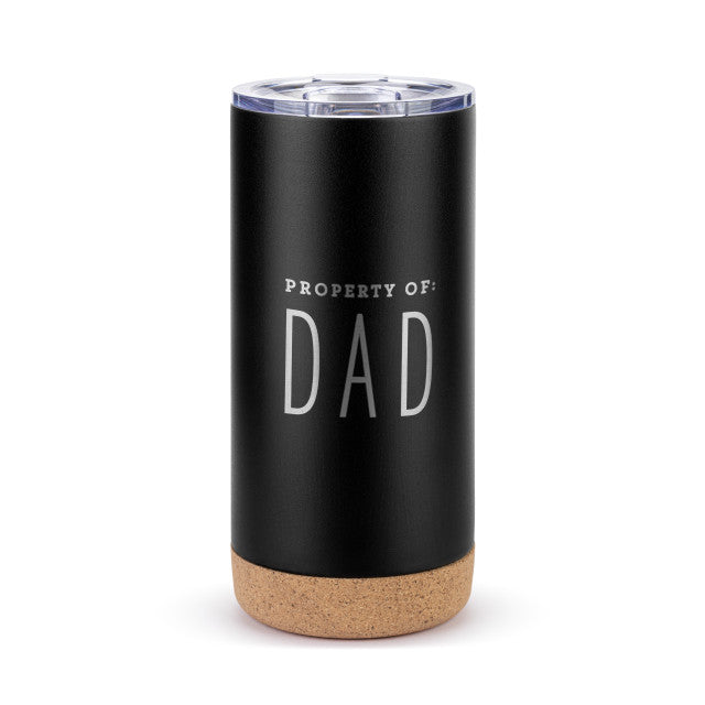 Property of dad travel mug