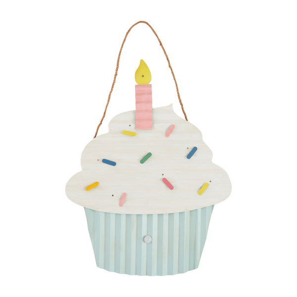 Cupcake Musical Door Hanger